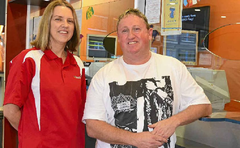 Shayne Richardson will hand ownership of Warwick TAB to Darren Zealley today.